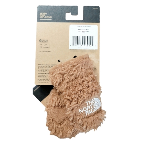 THE North Face Baby Bear Suave OSO Mitt NWT Size 0-6 Months - Picture 2 of 3